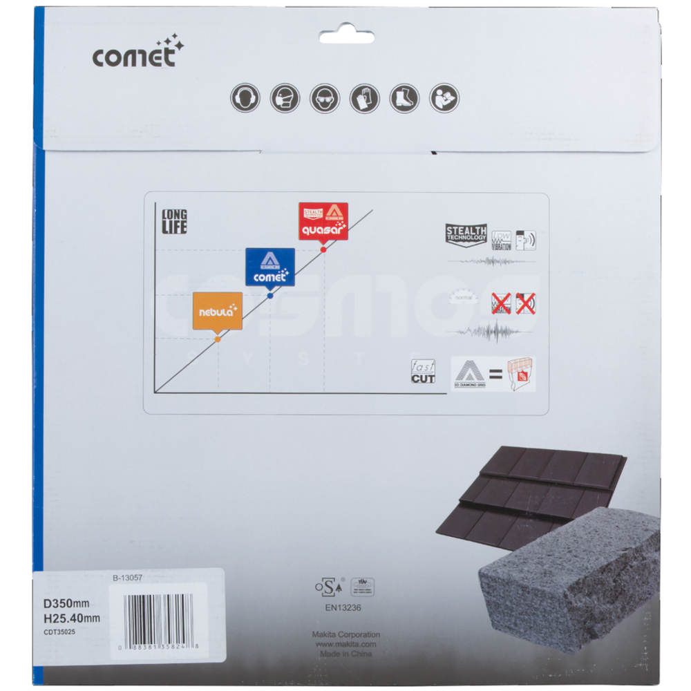 D.DIAM COMET350 TURBO - MAKITA - B-13057