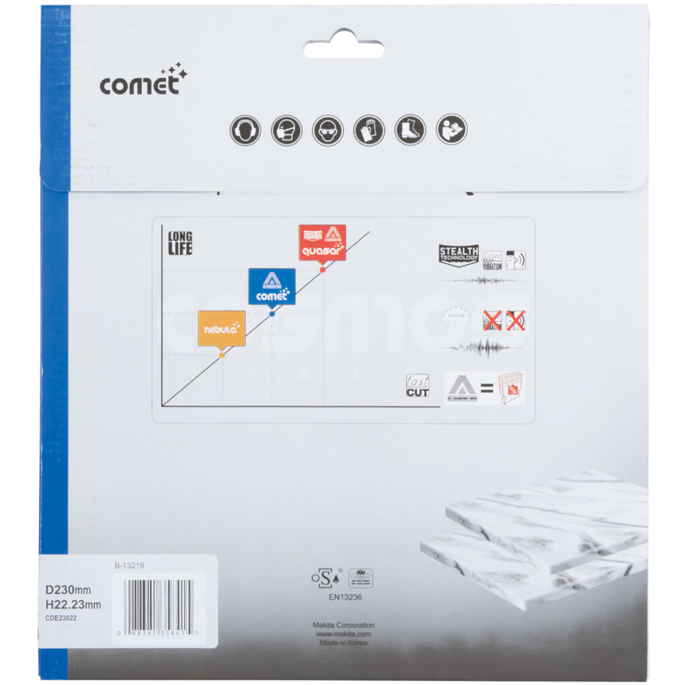D.DIAM COMET230 ELECTRO-SOUDE - MAKITA - B-13219