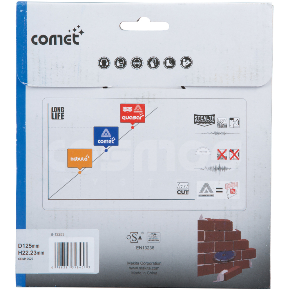 Disque diamant comet à déjointage 125 mm - MAKITA - B-13253