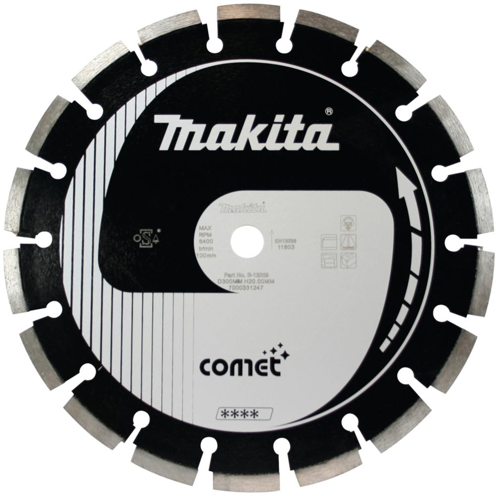 Disque diamant comet pour asphalte 300mm - MAKITA - B-13269