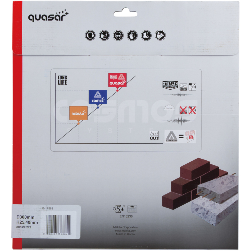 D.DIAM QUASAR300 3D SILENCIEUX - MAKITA - B-17588