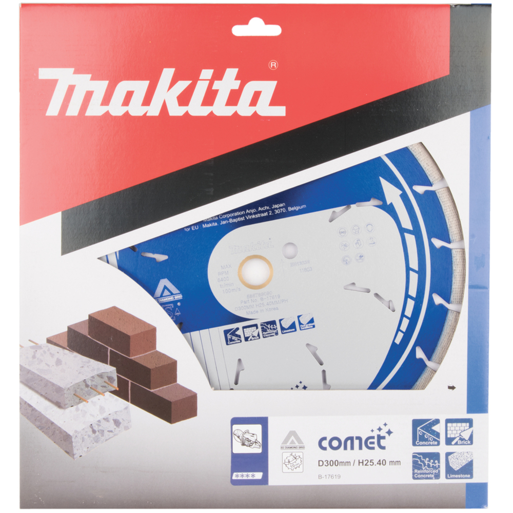DISQUE DIAMANT COMET 3DDG 300X25,4 MM - MAKITA - B-17619