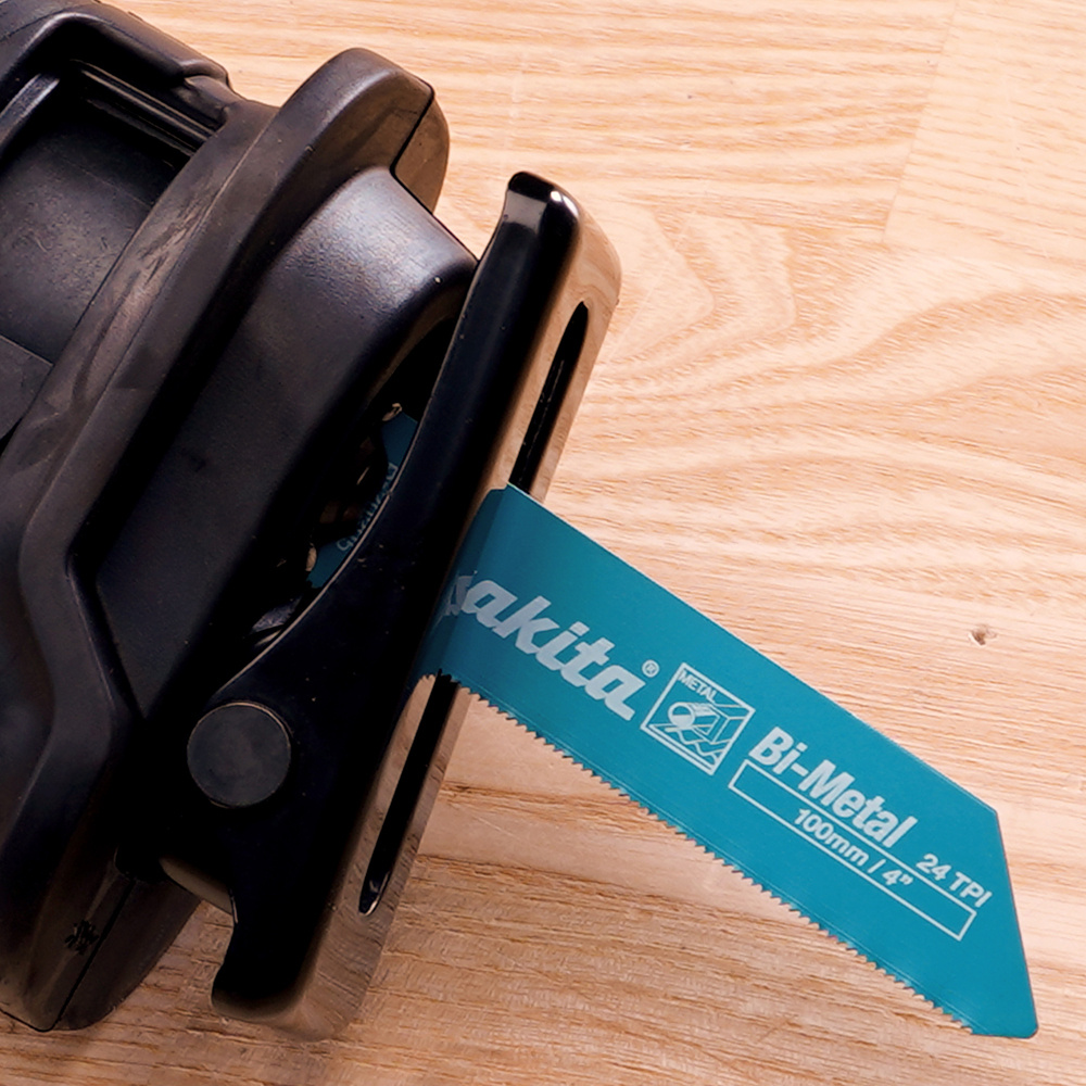 Lames Bi-Métal flexibles pour tôles minces 0,7 à 3 mm 100MM - MAKITA - B-20395