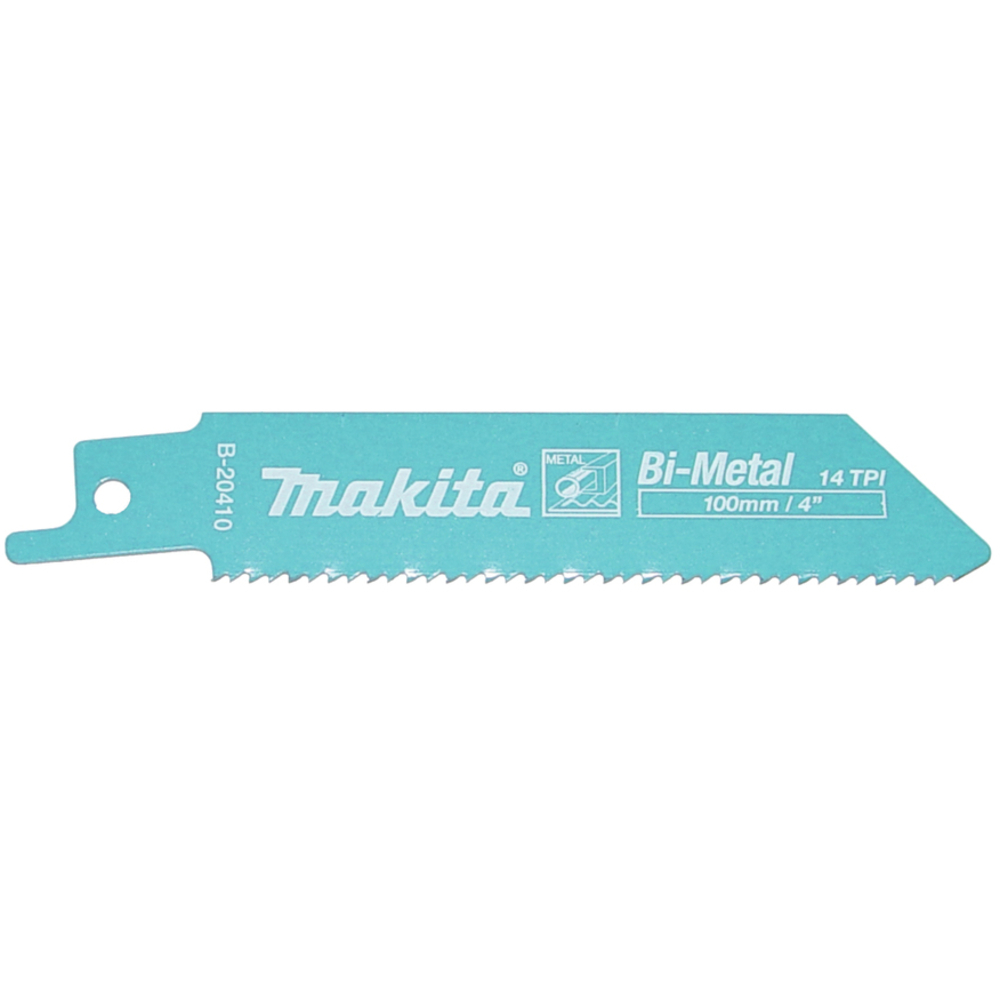 Lames Bi-Métal flexibles pour tôles minces 0,7 à 3 mm 100MM - MAKITA - B-20410