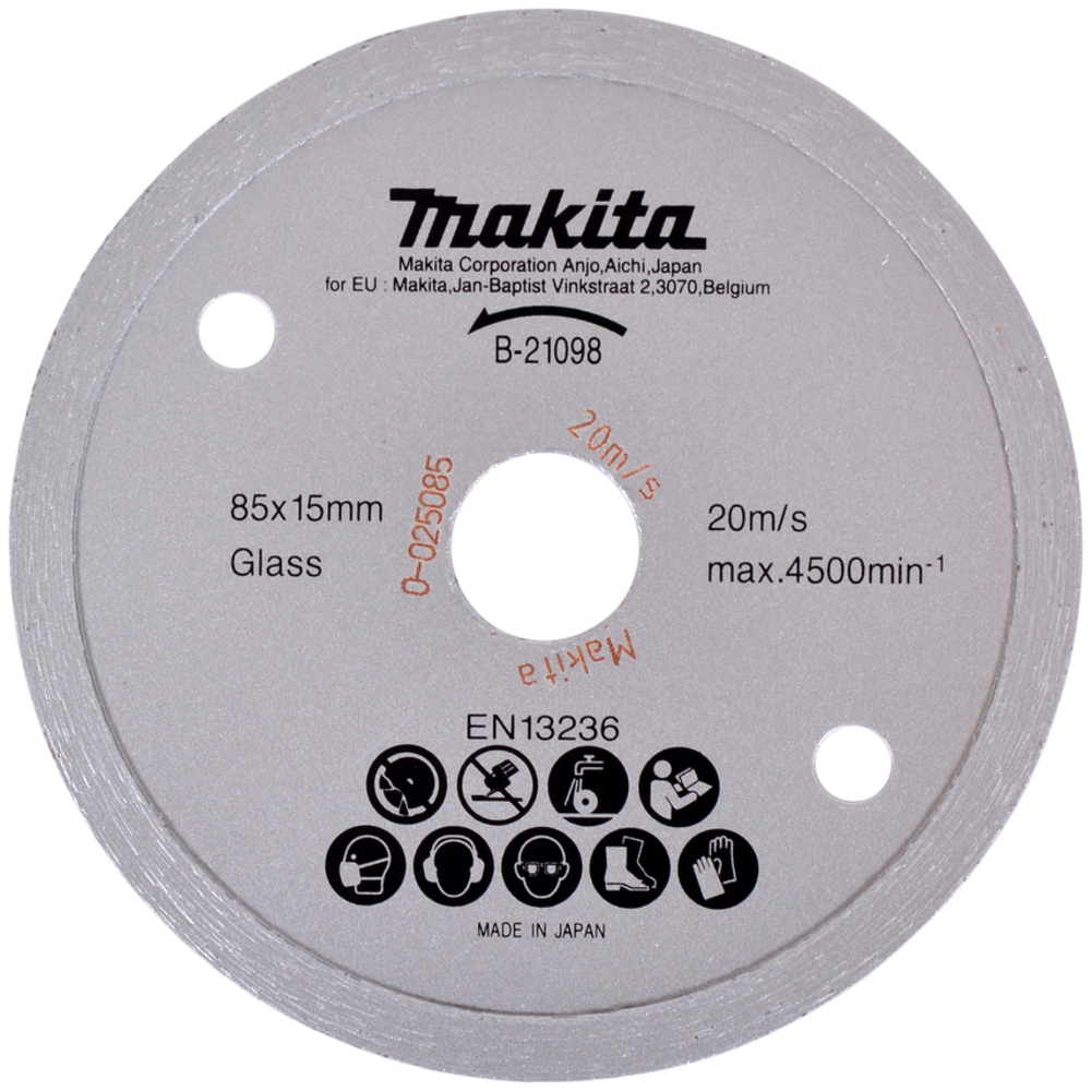 D.DIAMT EAU 85X15X1.8 JC/A,E - MAKITA - B-21098