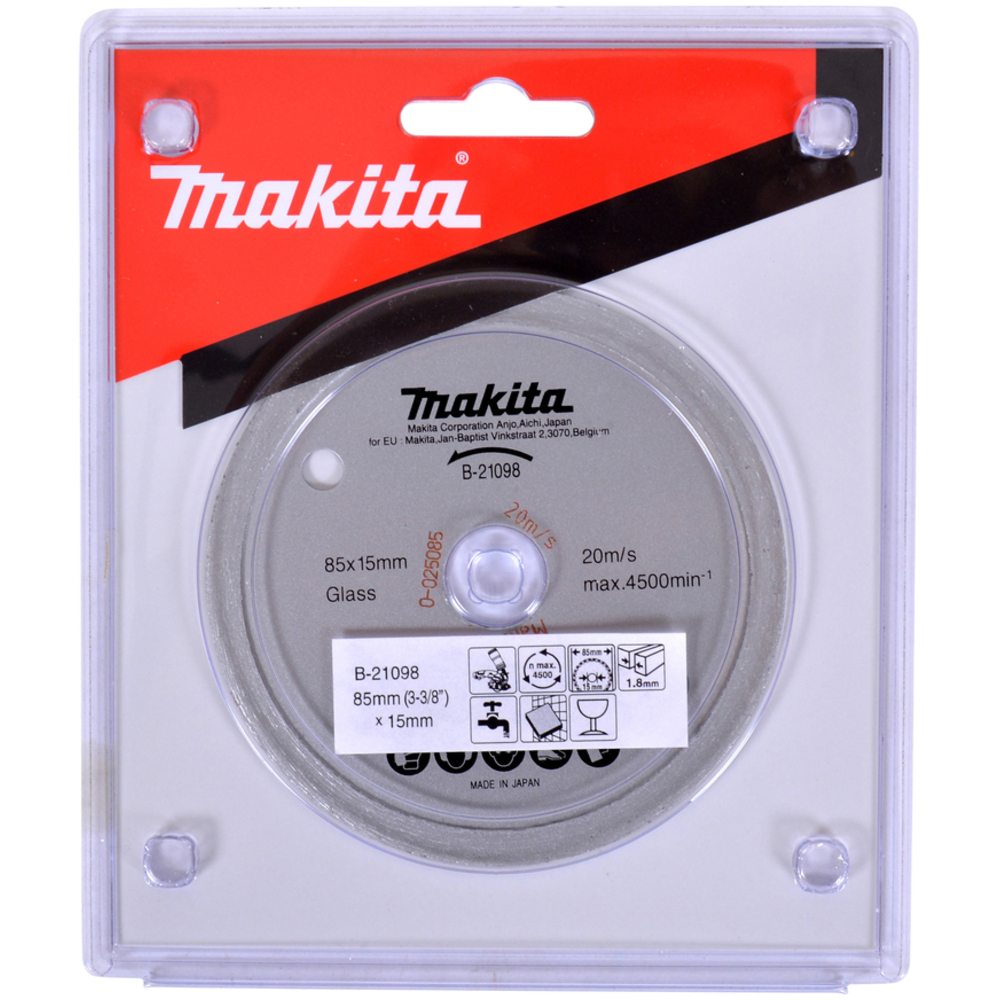 D.DIAMT EAU 85X15X1.8 JC/A,E - MAKITA - B-21098