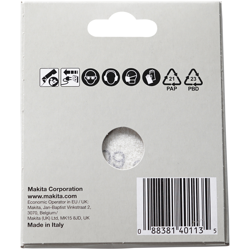 Assortiment triangles abrasifs pour PEINTURE 10 PCS - MAKITA - B-21674