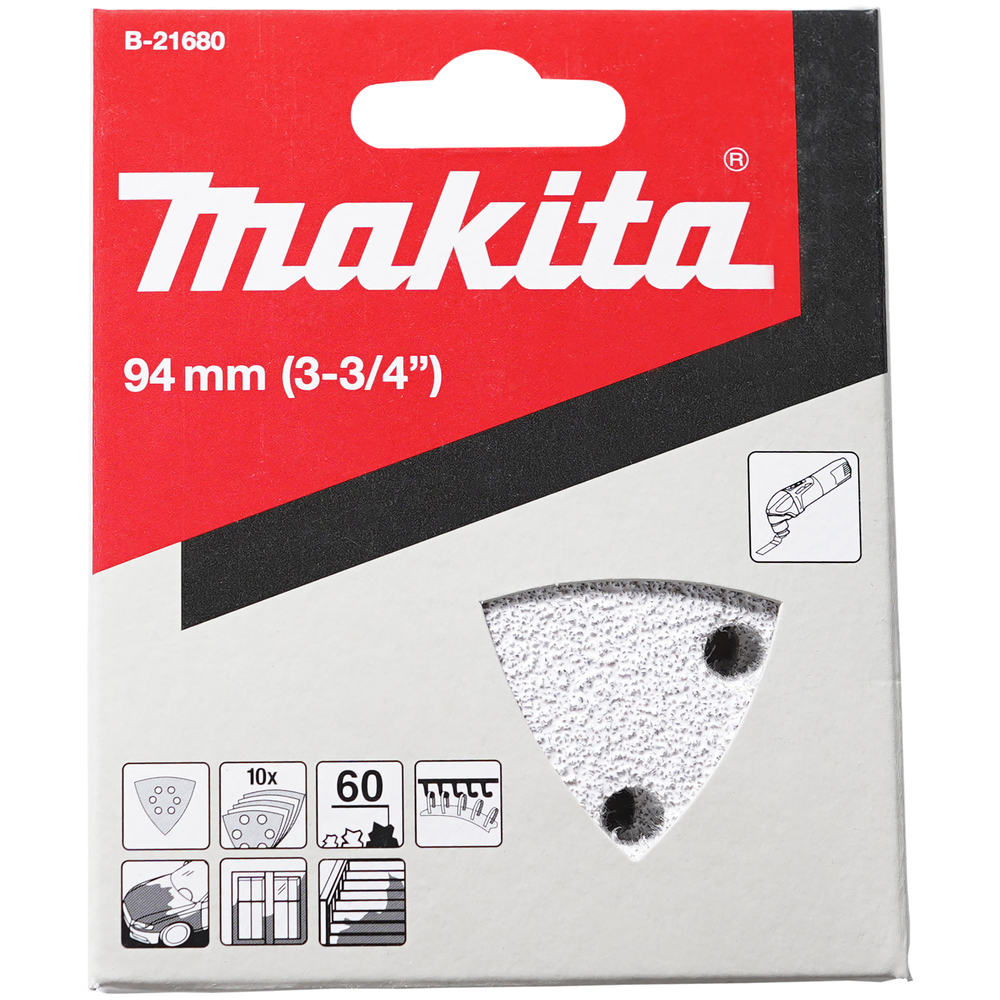 Triangles abrasifs pour PEINTURE 60G - MAKITA - B-21680
