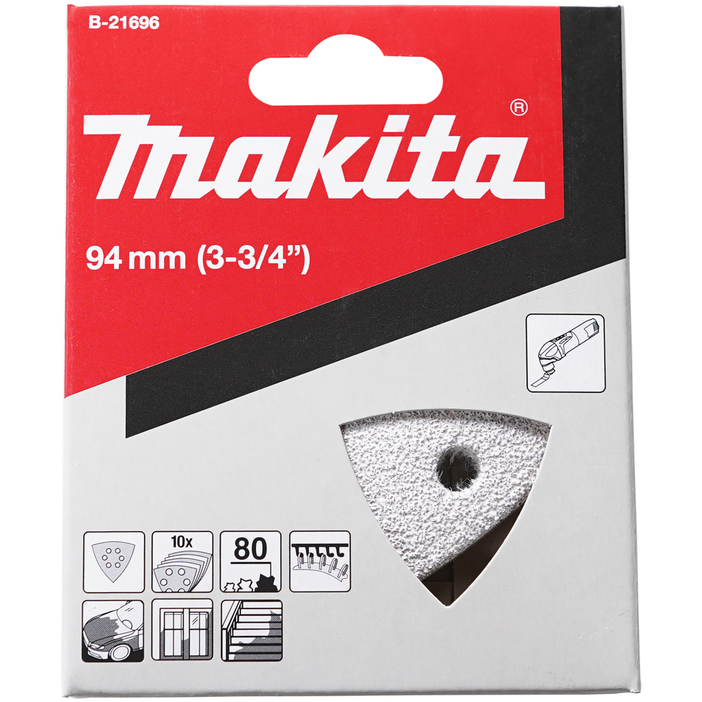 Triangles abrasifs pour PEINTURE 80G - MAKITA - B-21696
