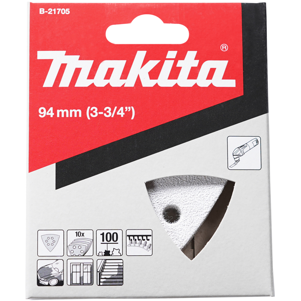 Triangles abrasifs pour PEINTURE 100G - MAKITA - B-21705