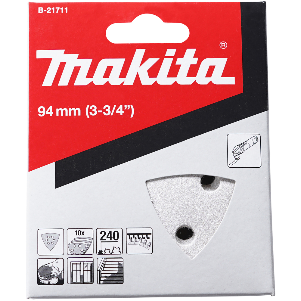 Triangles abrasifs pour PEINTURE 240G - MAKITA - B-21711