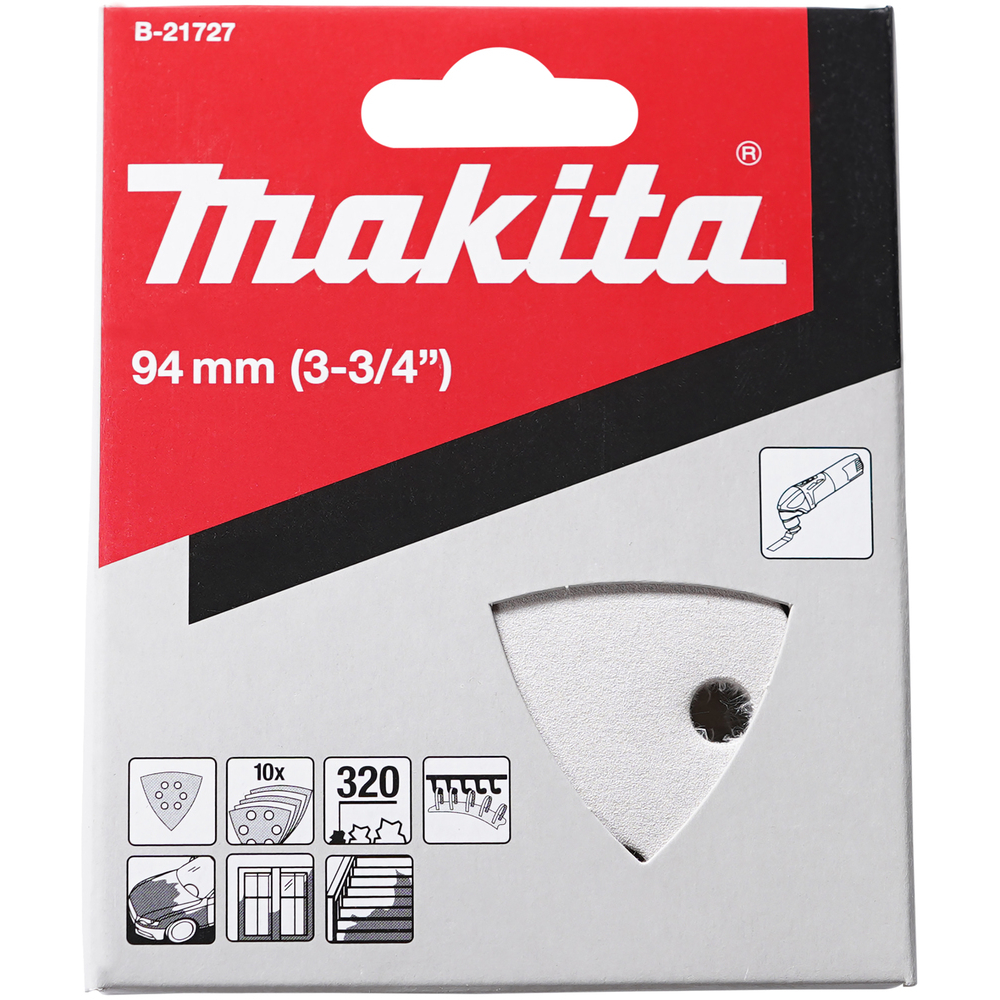 Triangles abrasifs pour PEINTURE 320G - MAKITA - B-21727