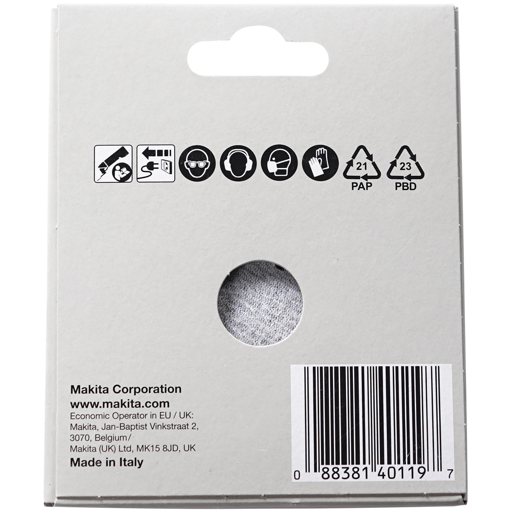 ASSORTIMENT TRIANGLE PIERRE/VERRE 10 PCS - MAKITA - B-21733