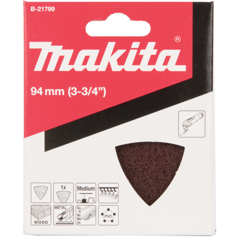 TRIANGLE NON TISSE MOYEN 100G - MAKITA - B-21799