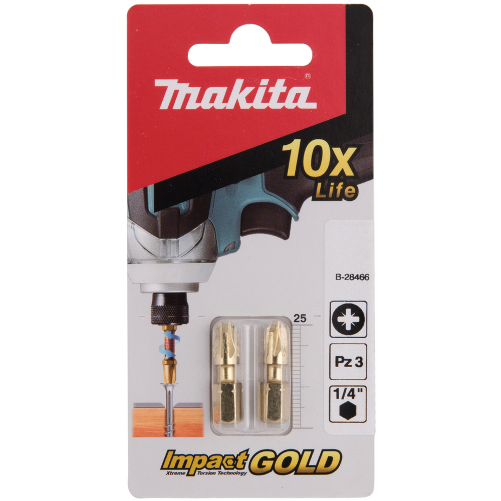 EMBOUT POZIDRIV 3-25MM 2PCS - MAKITA - B-28466