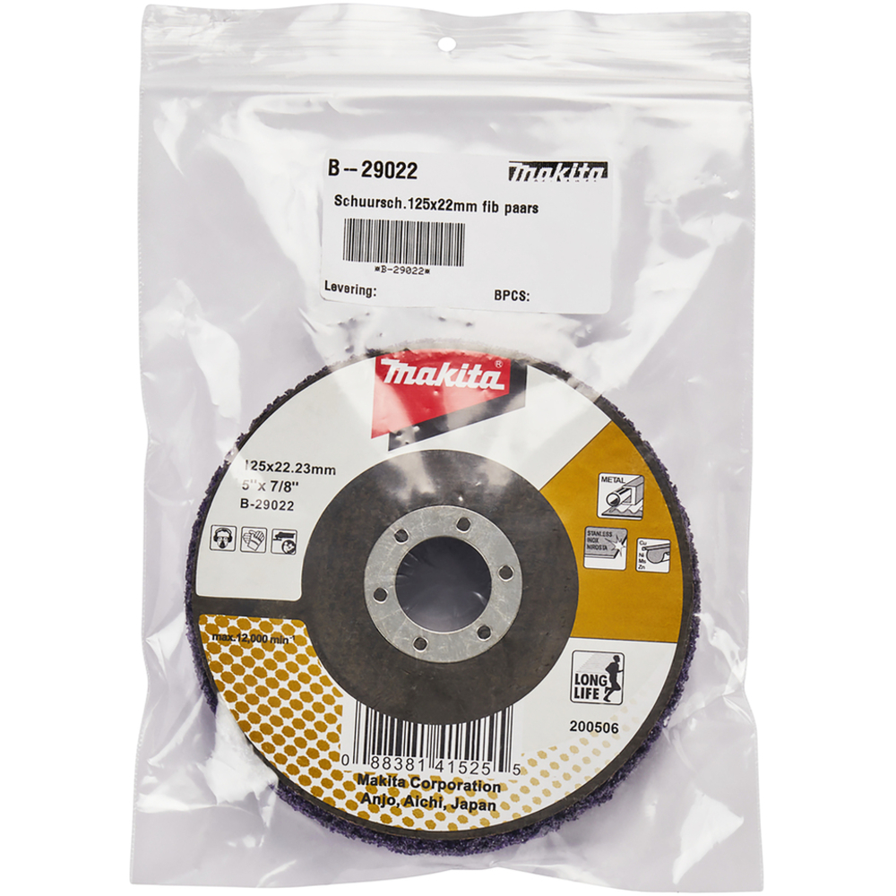 DISQUE DE DECAPAGE VIOL125 - MAKITA - B-29022