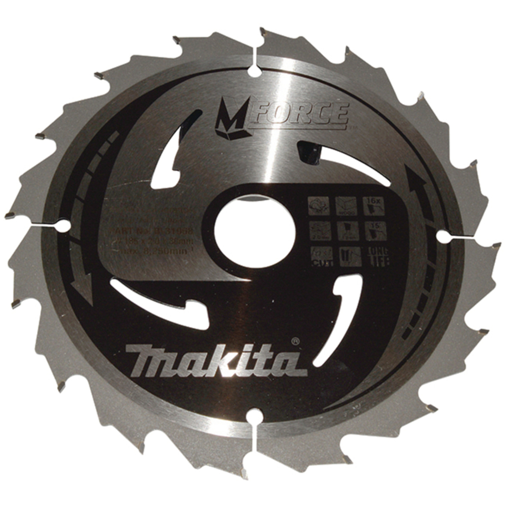 LAME CARB 185-30-16D M-FORCE - MAKITA - B-31968