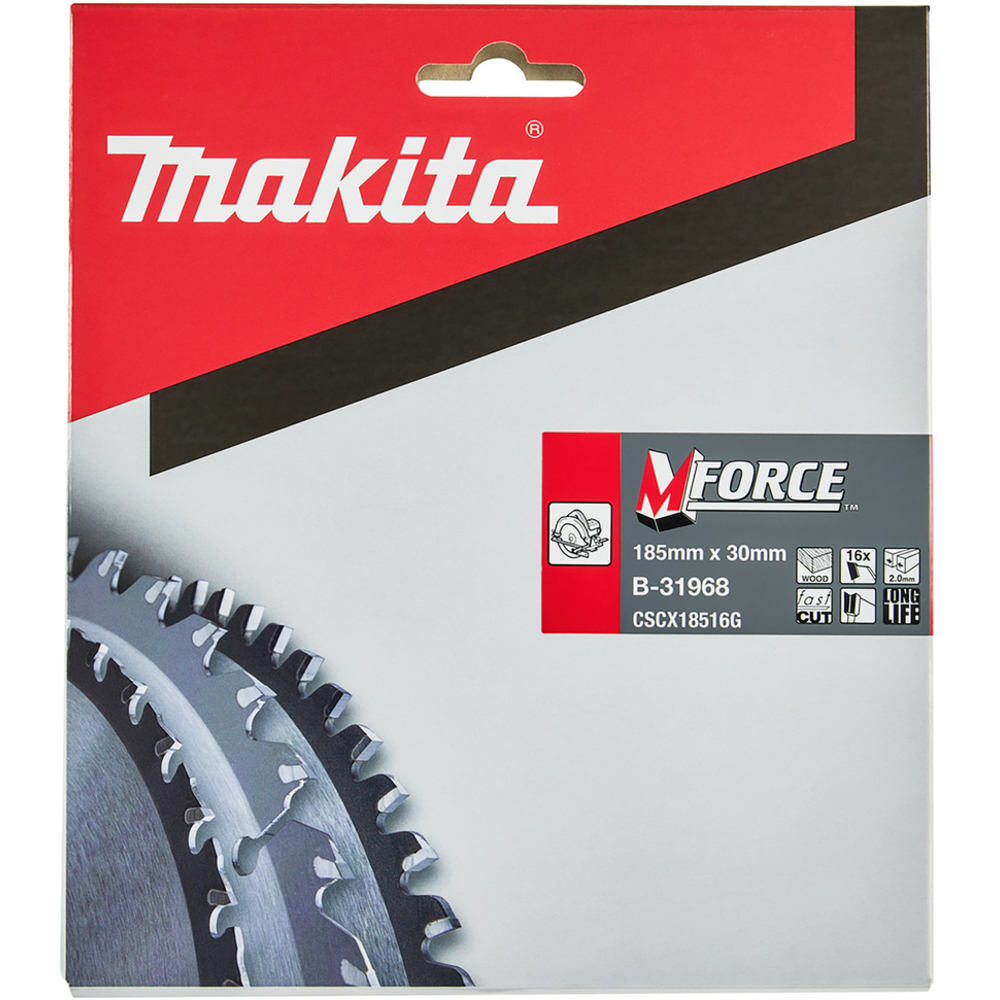 LAME CARB 185-30-16D M-FORCE - MAKITA - B-31968