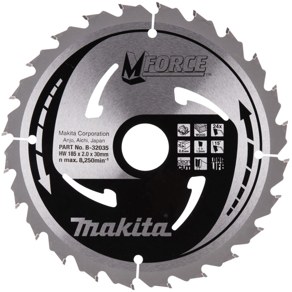 LAME CARB 185-30-24D M-FORCE - MAKITA - B-32035