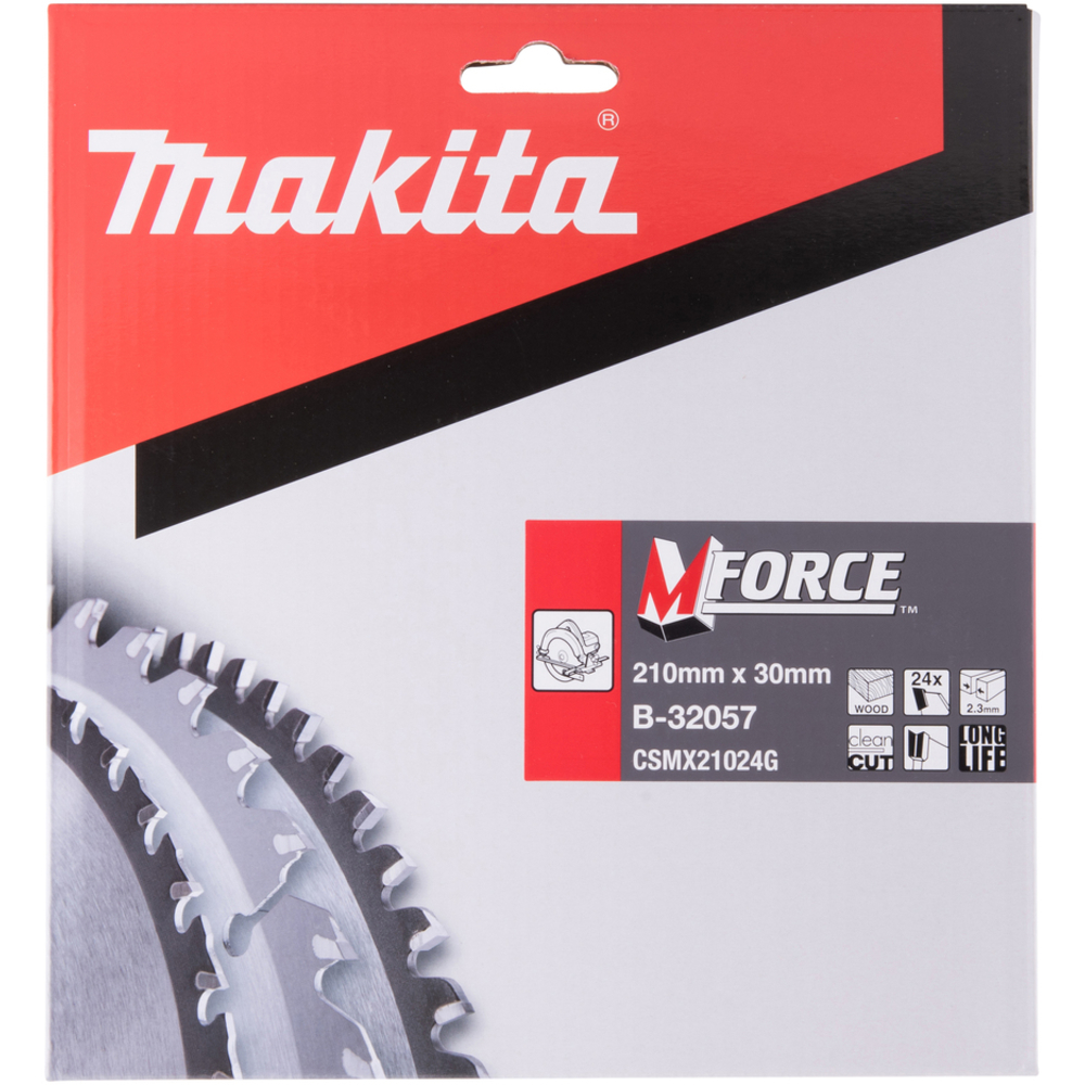 LAME CARBURE MFORCE BOIS 210X30MM 24D - MAKITA - B-32057