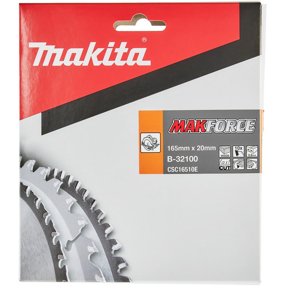 LAM TCT PO MAK 165/20/10 BOIS - MAKITA - B-32100