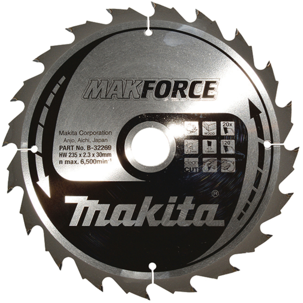 LAM TCT PO MAK 235/30/20 BOIS - MAKITA - B-32269