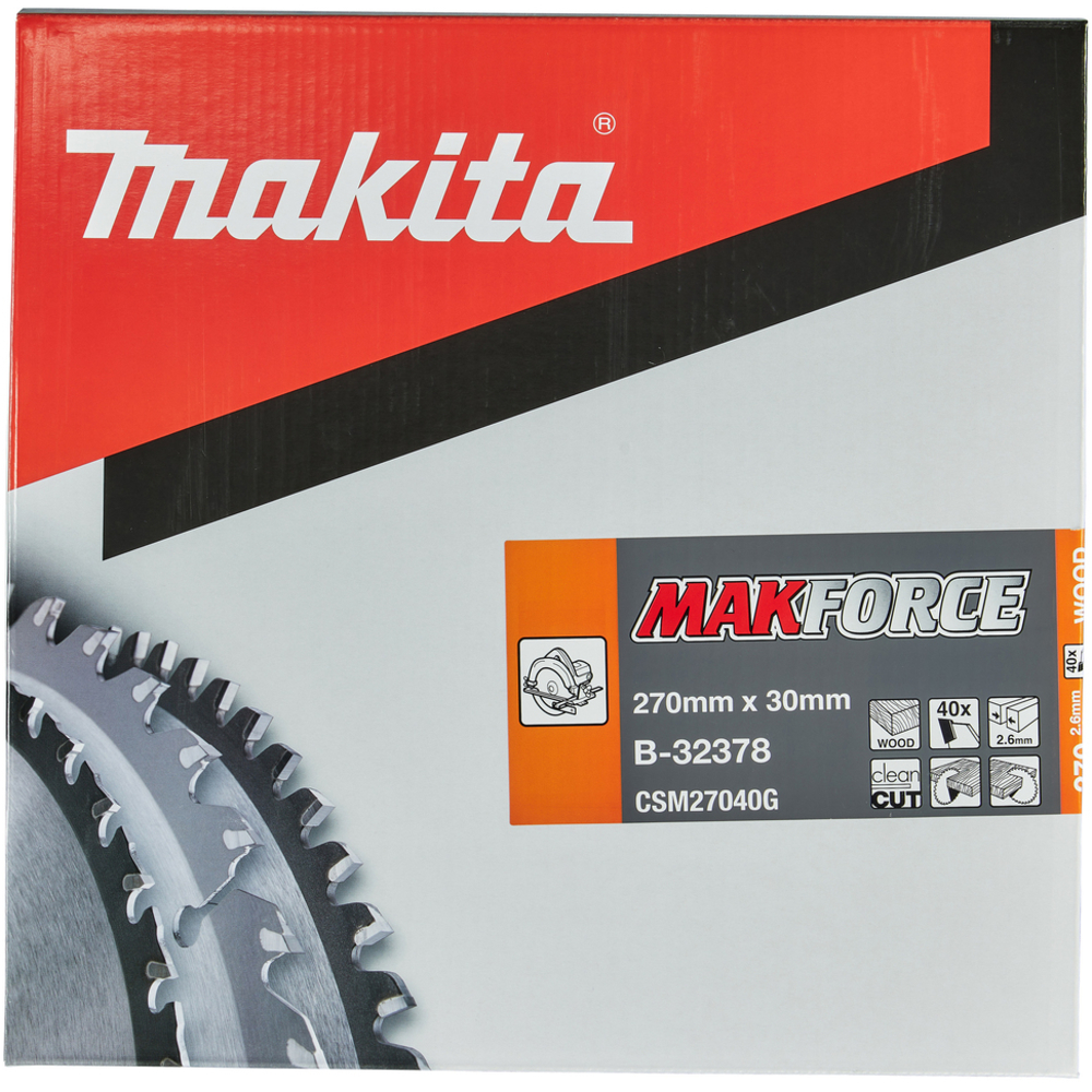LAM TCT PO MAK 270/30/40 BOIS - MAKITA - B-32378