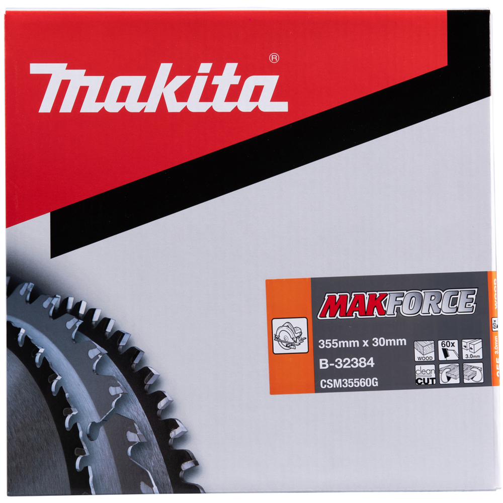 LAM TCT PO MAK 355/30/60 BOIS - MAKITA - B-32384