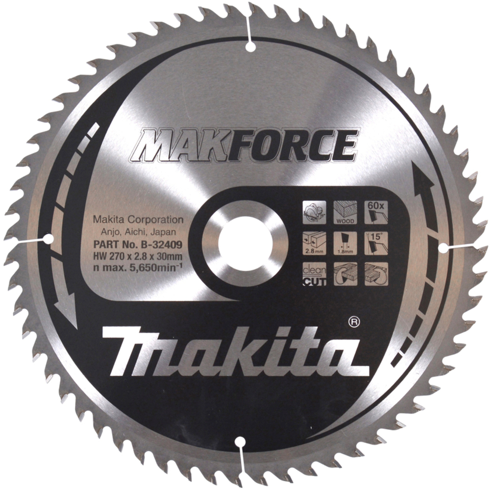 LAM TCT PO MAK 270/30/60 BOIS - MAKITA - B-32409