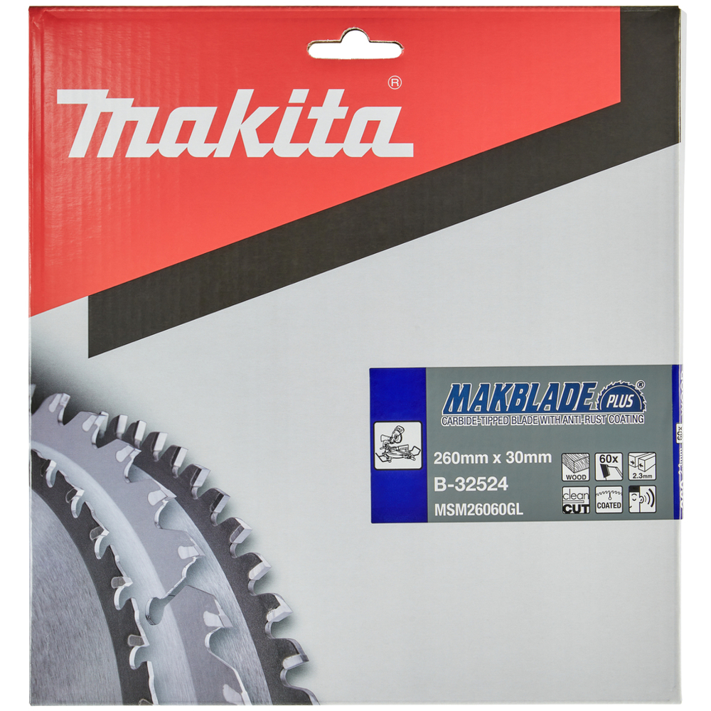 LAM TCT ST MAK+ 260/30/60 BOIS - MAKITA - B-32524