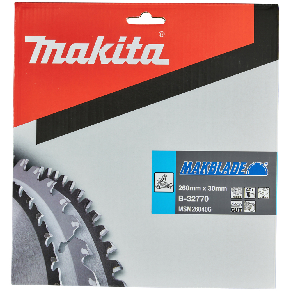 DISQUE BOIS MAKBLADE 260 x 30 mm - MAKITA - B-32770