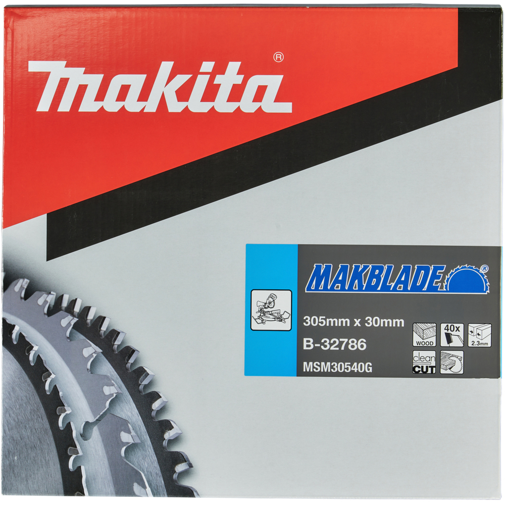 LAME CARBURE MAKBLADE BOIS 305X30MM 40D - MAKITA - B-32786