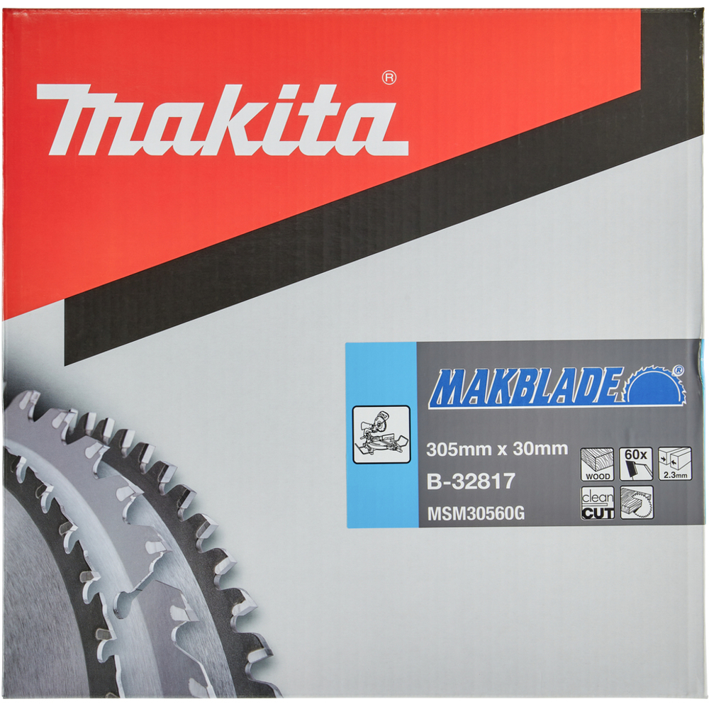 Lame de scie circulaire , Makblade T.C.T, 305 x 30 mm, 60 dents - MAKITA - B-32817