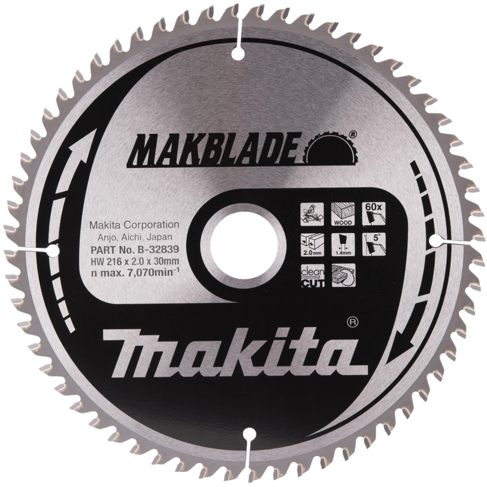 LAM TCT ST MAK 216/30/60 BOIS - MAKITA - B-32839