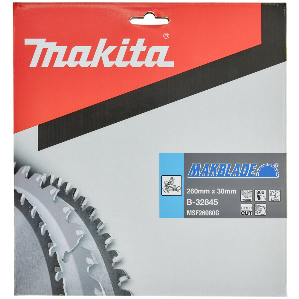 Disque MAKBLADE 260/30/80 BOIS - MAKITA - B-32845