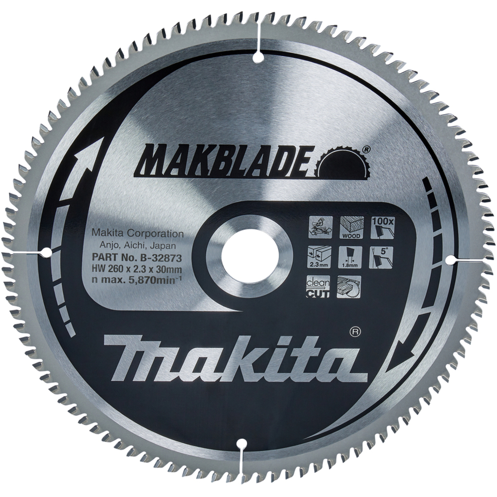 LAM TCT ST MAK 260/30/100 BOIS - MAKITA - B-32873