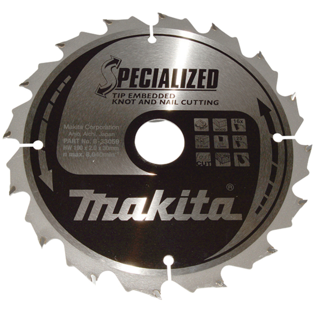 LAM TCT PO 190/30/16 BOISCLOU+ - MAKITA - B-33059
