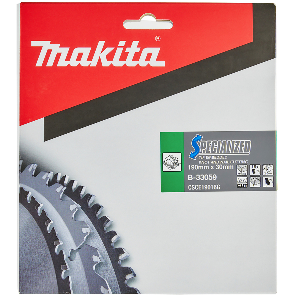 LAM TCT PO 190/30/16 BOISCLOU+ - MAKITA - B-33059