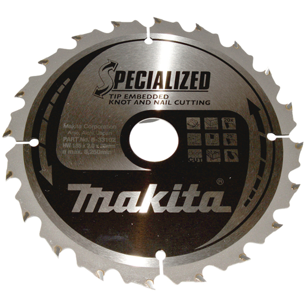 LAM TCT PO 185/30/20 BOISCLOU+ - MAKITA - B-33102