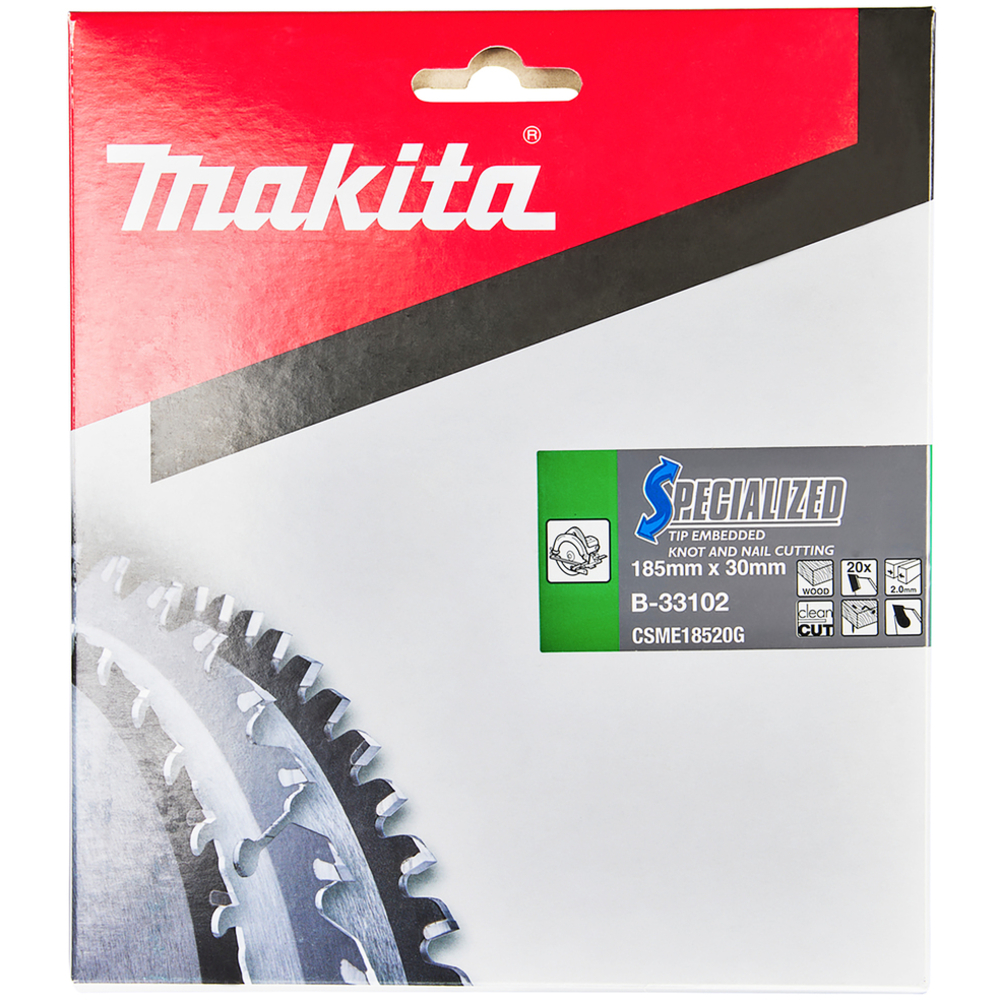 LAM TCT PO 185/30/20 BOISCLOU+ - MAKITA - B-33102
