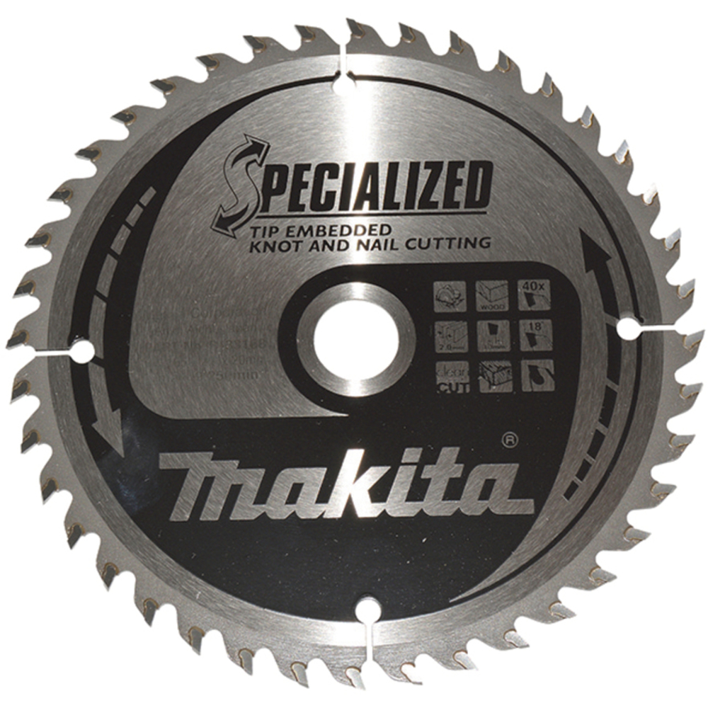 LAM TCT PO 165/20/40 BOISCLOU+ - MAKITA - B-33168