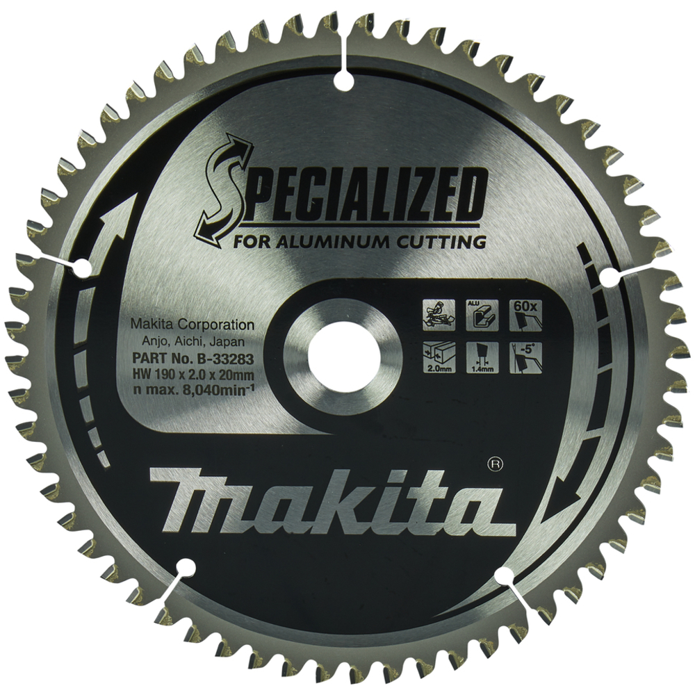 LAM TCT ST 190/20/60 SPE ALU - MAKITA - B-33283