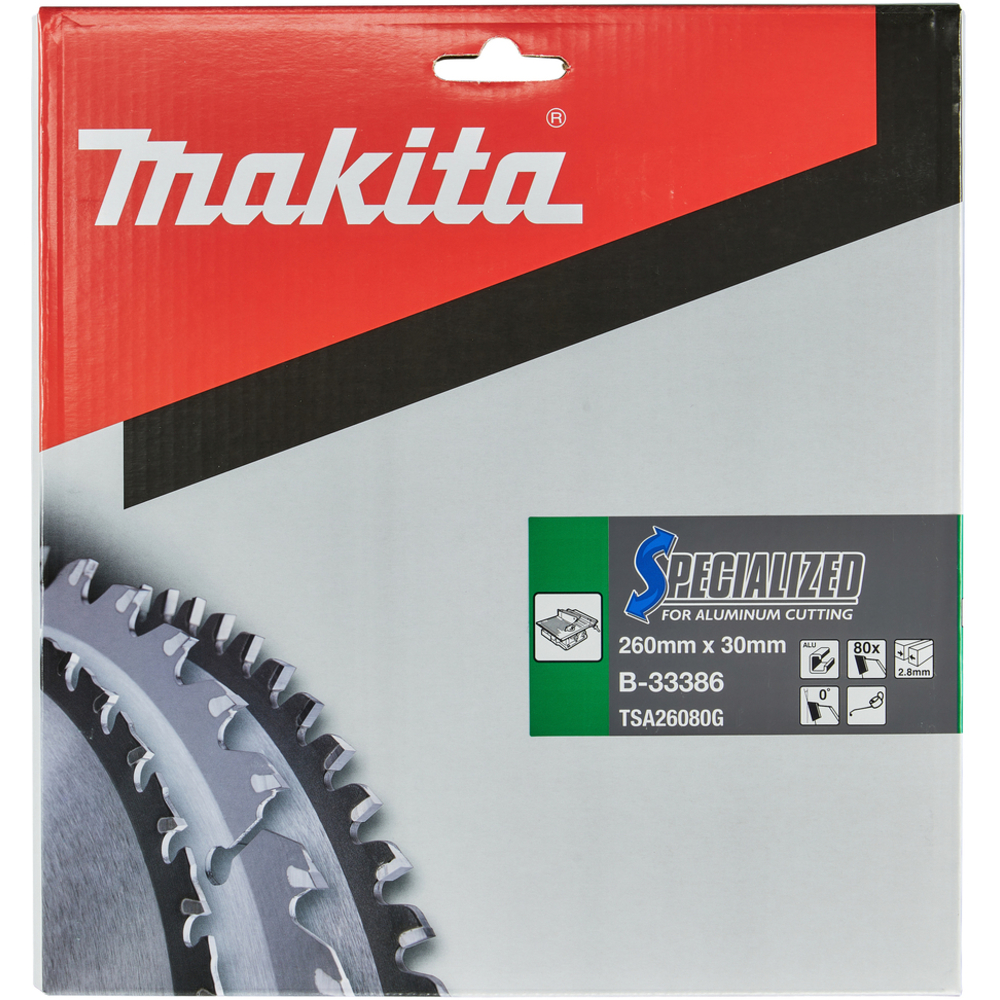 LAM TCT ST 260/30/80 SPE ALU - MAKITA - B-33386