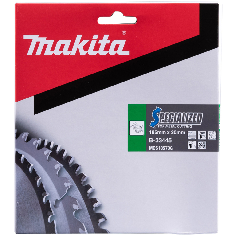 Lame de scie circulaire T.C.T 185 x 30 mm, 70 dents - MAKITA - B-33445