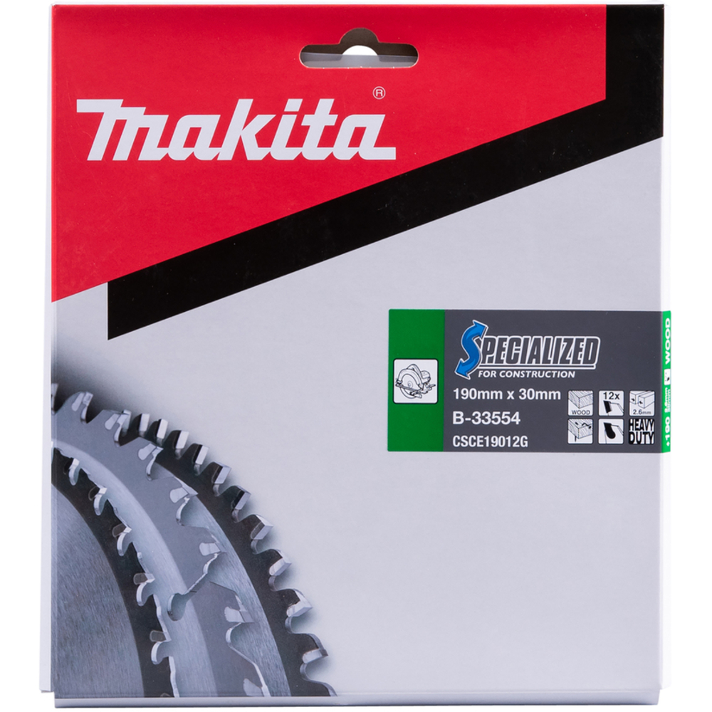 LAM TCT PO 190/30/12 SPE CSTR - MAKITA - B-33554