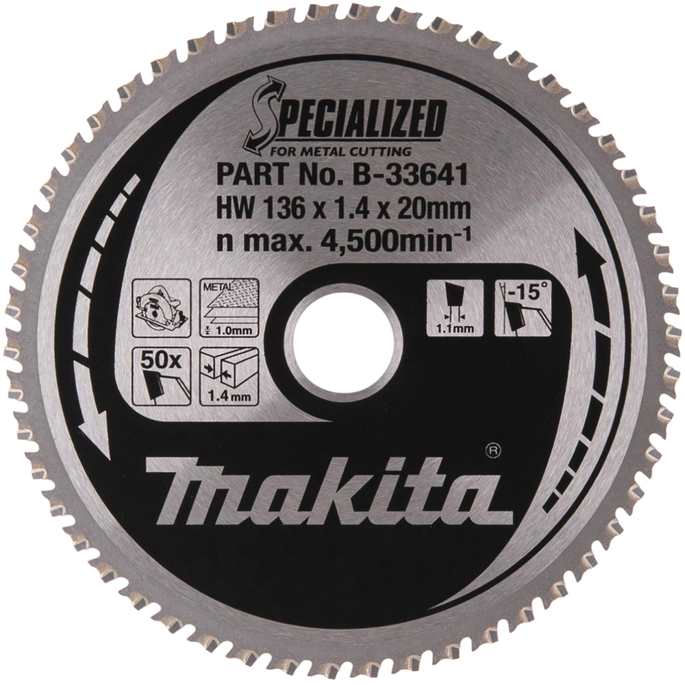 LAM TCT BA 136/20/50 TOLE - MAKITA - B-33641