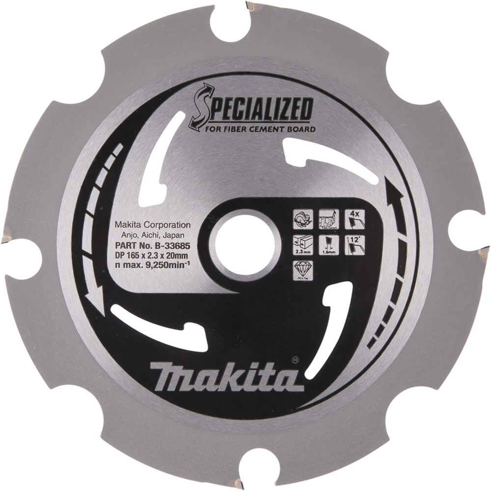 LAM TCT PO 165/20/4 SPE FIBRO - MAKITA - B-33685