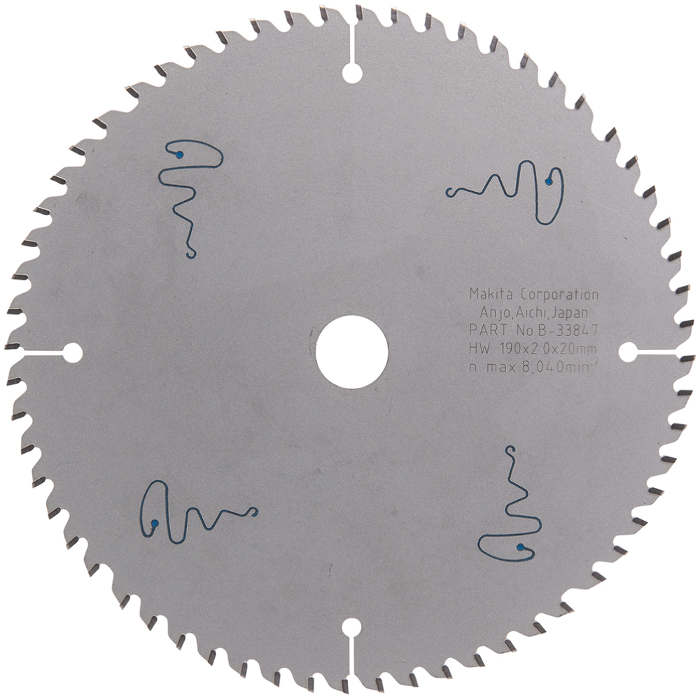 LAM TCT ST 190/20/60 SPE LAMIN - MAKITA - B-33847