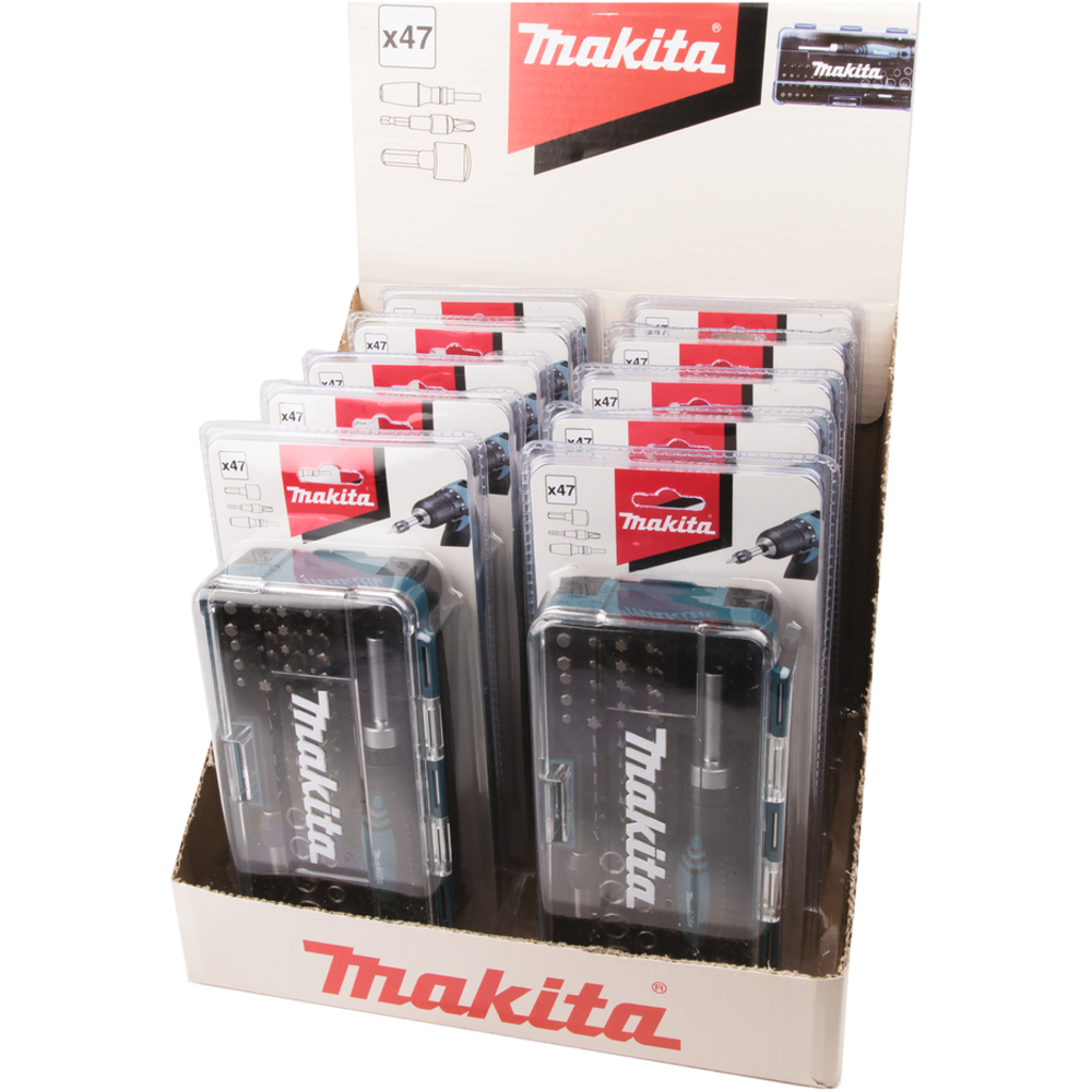 COFFRET 47PCS EMBOUTS + TOURNEVIS - MAKITA - B-36170