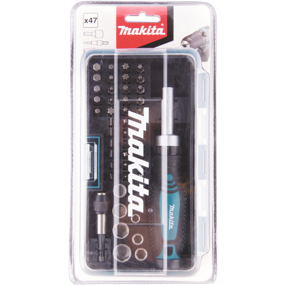 COFFRET 47PCS EMBOUTS + TOURNEVIS - MAKITA - B-36170